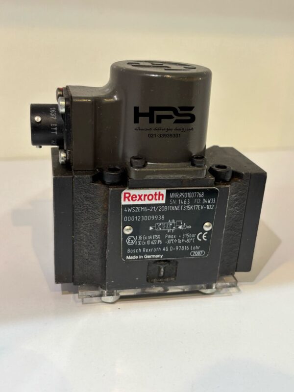 شیر سروو 4WS2EM6 REXROTH
