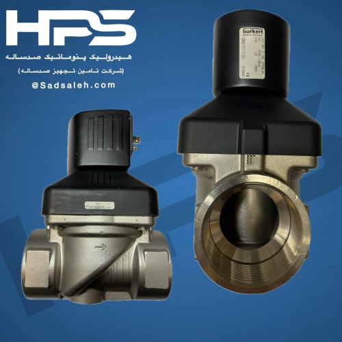 شیر برقی 2-2 "2 بروکرت (BURKERT) مدل 6213EV
