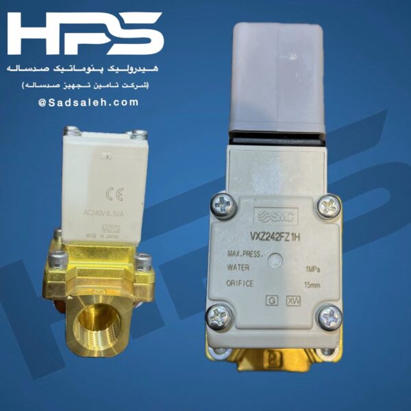 شیر برقی 2-2 SMC مدل VXZ242FZ1H