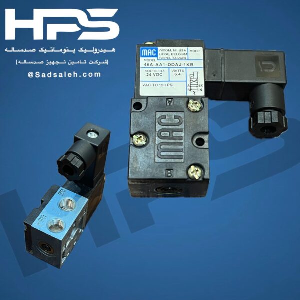 شیر برقی مک (MAC) مدل 45A-AA1-DDAJ-1KB