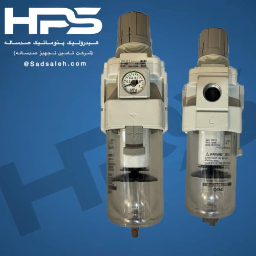 فیلتر رگلاتور SMC مدل AW40-04E-B