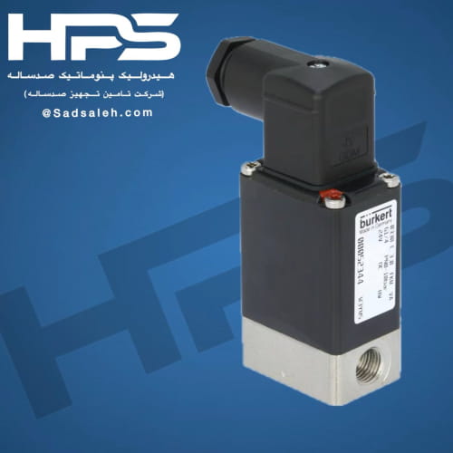 خرید و قیمت شیر برقی 2-3 "1/4 استیل بروکرت (BURKERT) 0330