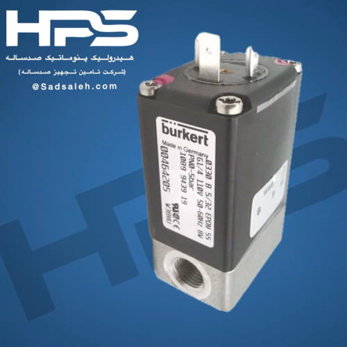 خرید شیر برقی 2-3 "1/4 استیل بروکرت (BURKERT) مدل 0330