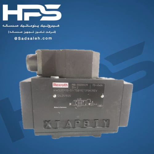 شیر برقی پروپرشنال (REXROTH) مدل 4WS2EM10_51/75B11ET315K31EV
