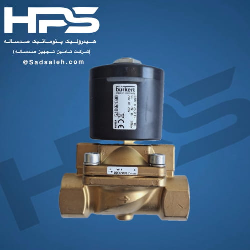 خرید و قیمت شیر برقی 2-2 "1 برنجی بروکرت (BURKERT) مدل 6407