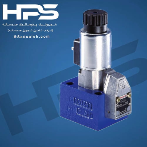 شیر برقی هیدرولیک (پاپتی) REXROTH مدل M-3SEW10CK1X/420CG24N9K4