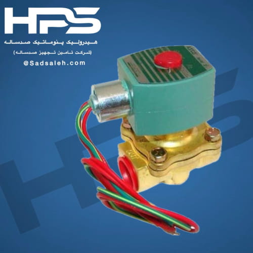 خرید و قیمت شیر برقی 2-2 برنجی آسکو (ASCO) مدل 8222G095